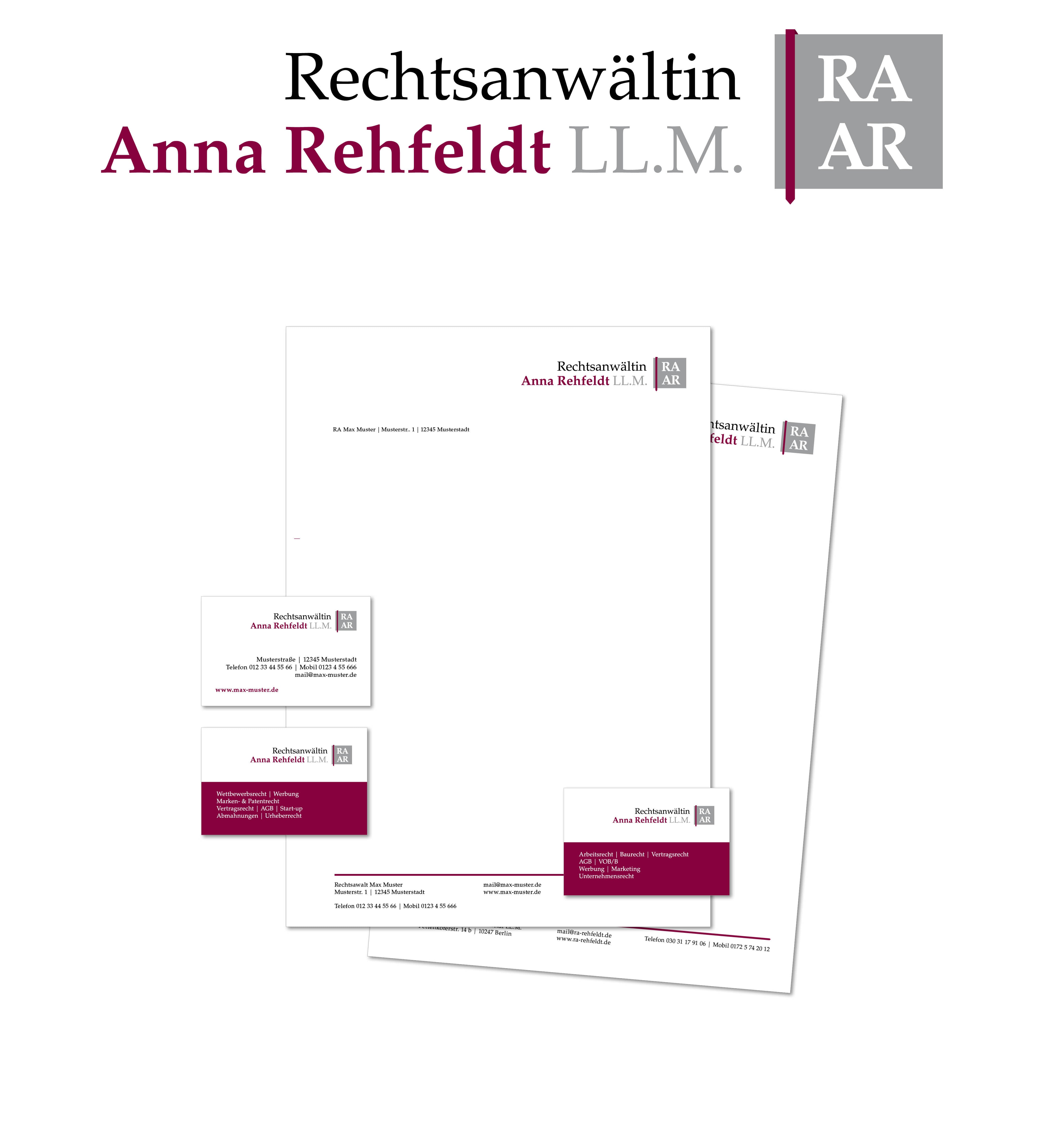 Corporate Design Unternehmensauftritt Logo Rechtsanwalt Corporate Design Unternehmensauftritt Logo Rechtsanwalt