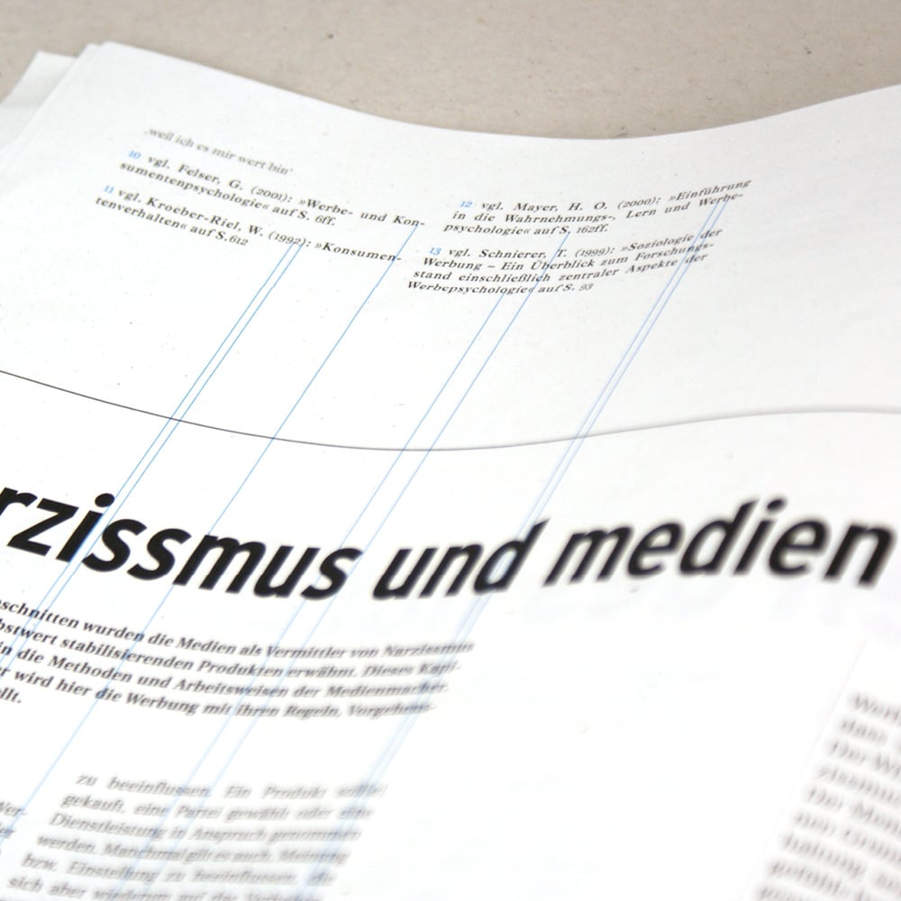 Gestaltung Design Cover Doktorarbeit Mailing